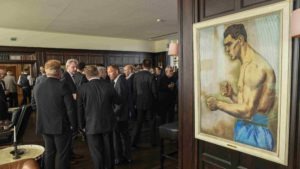 Get-together im Journalistenclub des Axel-Springer-Hauses in Berlin beim Wertmeister 2019