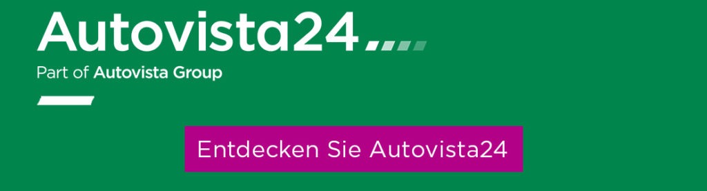 Grüner Banner von Autovista24